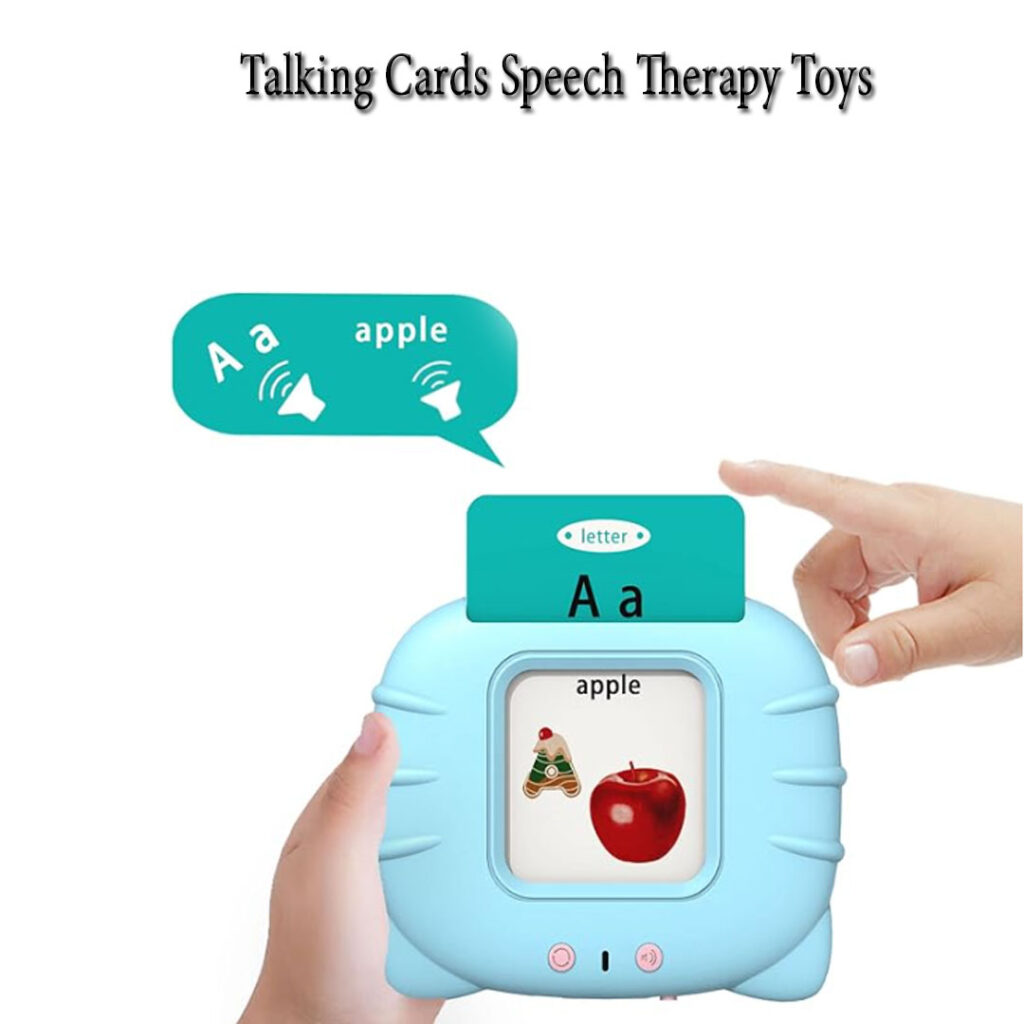 Talking cards speech therapy toys - modern Hindu baby boy names a to z
